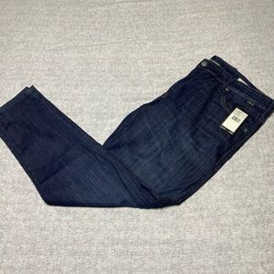 Mavi Jeans‎ Mens 42x32 Blue James Skinny Dark Indigo Stretch Every Day New